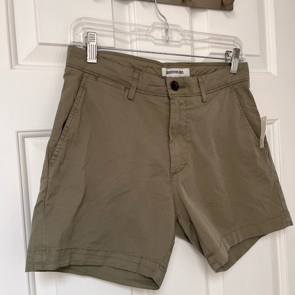 NWT Goodthreads Lightweight Chino Shorts 28 Green - Picture 3 of 14